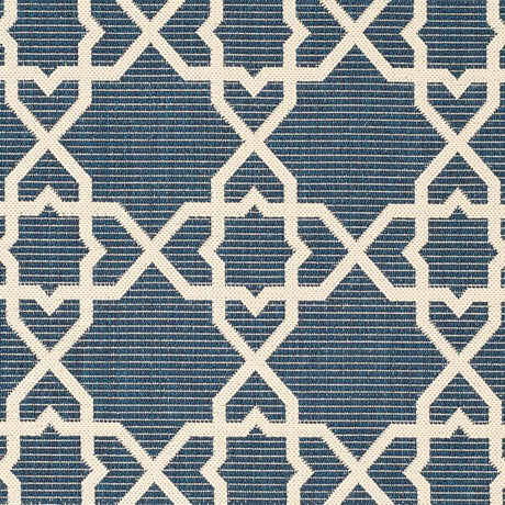 Safavieh Courtyard Cy6032 - 268 Navy / Beige Rugs - Safavieh - cy6032 - 268 - 2