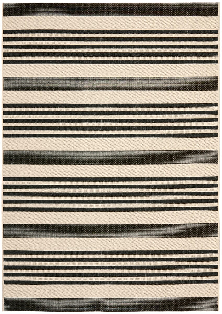 Safavieh Courtyard Cy6062 - 216 Black / Bone Rugs - Safavieh - cy6062 - 216 - 2
