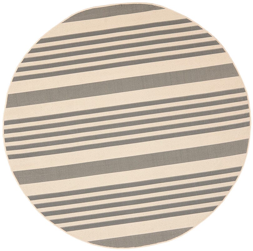 Safavieh Courtyard Cy6062 - 236 Grey / Bone Rugs - Safavieh - cy6062 - 236 - 4r
