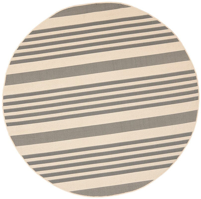 Safavieh Courtyard Cy6062 - 236 Grey / Bone Rugs - Safavieh - cy6062 - 236 - 4r