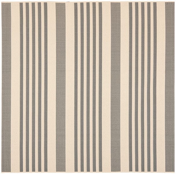Safavieh Courtyard Cy6062 - 236 Grey / Bone Rugs - Safavieh - cy6062 - 236 - 4sq