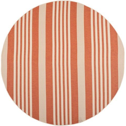 Safavieh Courtyard Cy6062 - 241 Terracotta / Beige Rugs - Safavieh - cy6062 - 241 - 2