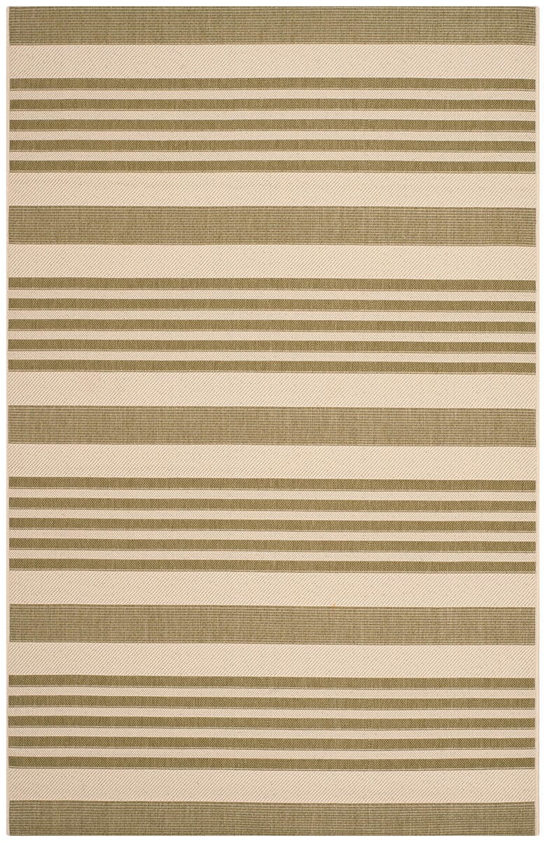 Safavieh Courtyard Cy6062 - 244 Green / Beige Rugs - Safavieh - cy6062 - 244 - 2