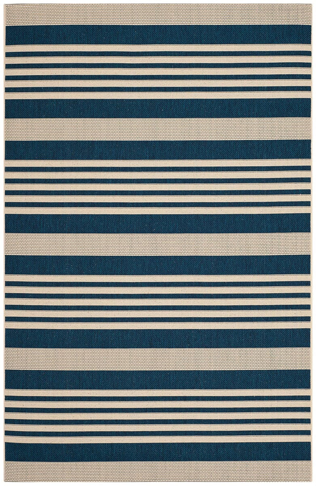 Safavieh Courtyard Cy6062 - 268 Navy / Beige Rugs - Safavieh - cy6062 - 268 - 2
