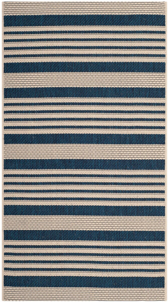 Safavieh Courtyard Cy6062 - 268 Navy / Beige Rugs - Safavieh - cy6062 - 268 - 8r