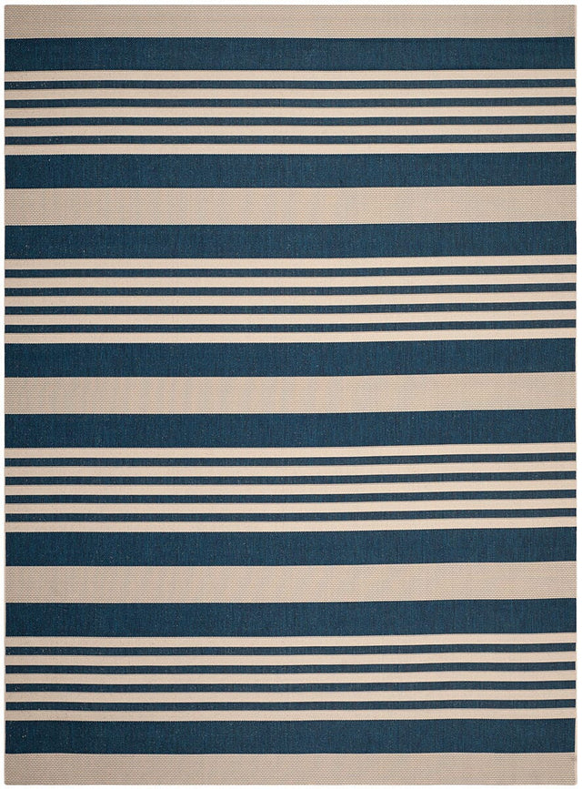 Safavieh Courtyard Cy6062 - 268 Navy / Beige Rugs - Safavieh - cy6062 - 268 - 8r