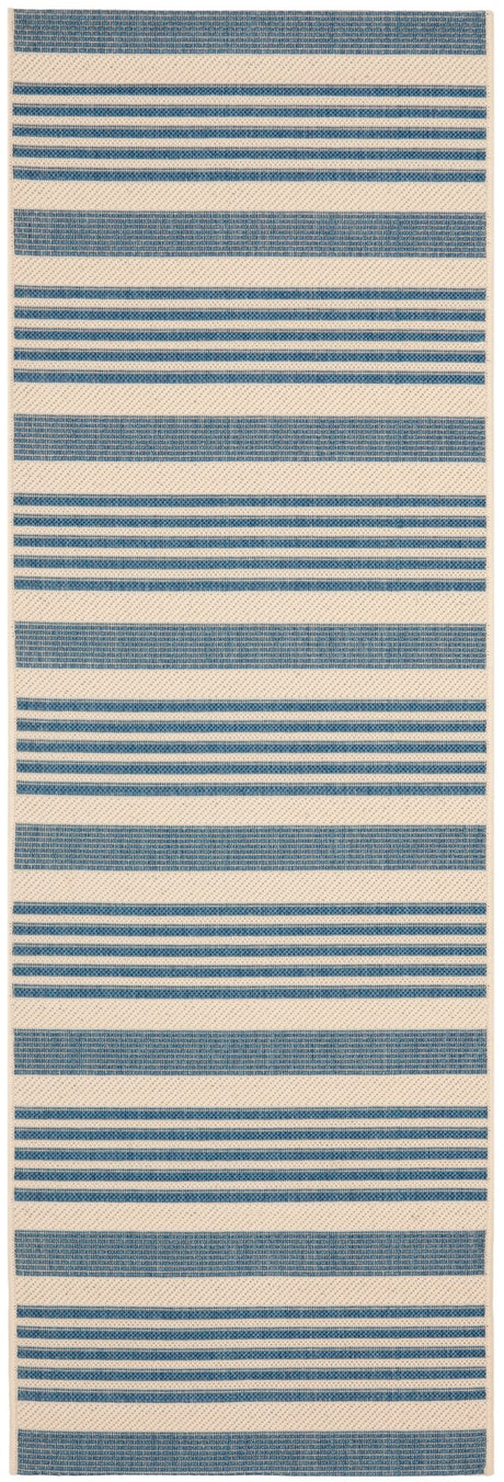 Safavieh Courtyard Cy6062 Beige/Blue Rug - Safavieh - cy6062 - 233 - 216