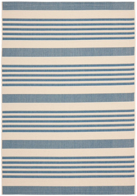 Safavieh Courtyard Cy6062 Beige/Blue Rug - Safavieh - cy6062 - 233 - 810