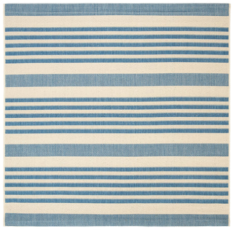 Safavieh Courtyard Cy6062 Beige/Blue Rug - Safavieh - cy6062 - 233 - 8sq