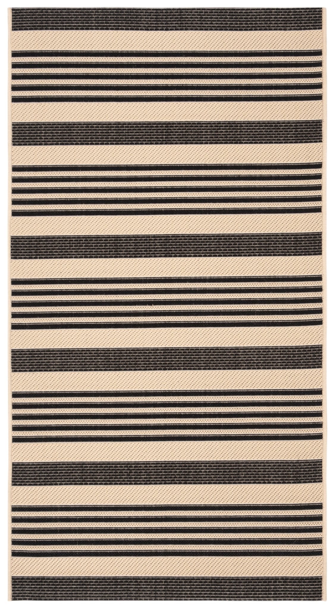 Safavieh Courtyard Cy6062 Black/Bone Rug - Safavieh - cy6062 - 216 - 810