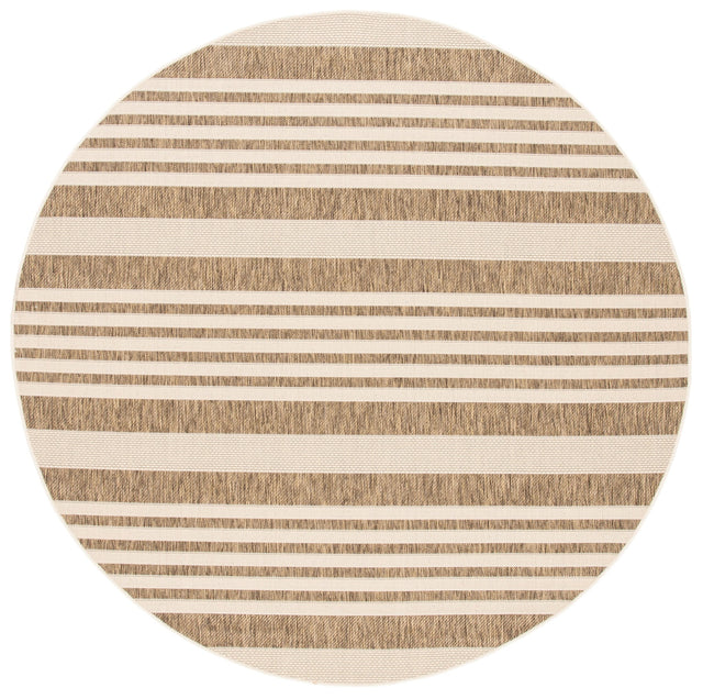 Safavieh Courtyard Cy6062 Brown/Bone Rug - Safavieh - cy6062 - 242 - 4r
