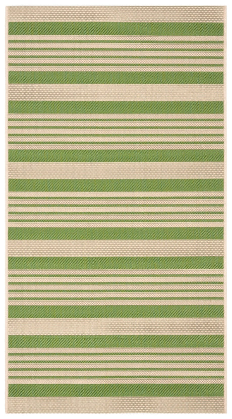 Safavieh Courtyard Cy6062 Green/Beige Rug - Safavieh - cy6062 - 244 - 4r