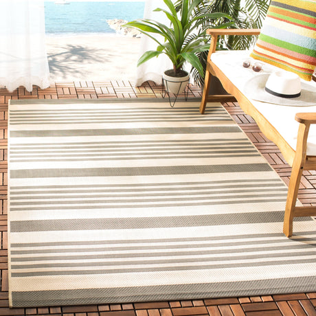 Safavieh Courtyard Cy6062 Grey/Bone Rug - Safavieh - cy6062 - 236 - 810