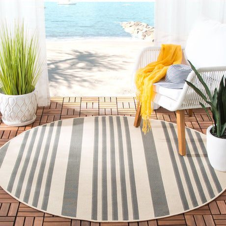 Safavieh Courtyard Cy6062 Grey/Bone Rug - Safavieh - cy6062 - 236 - 8r