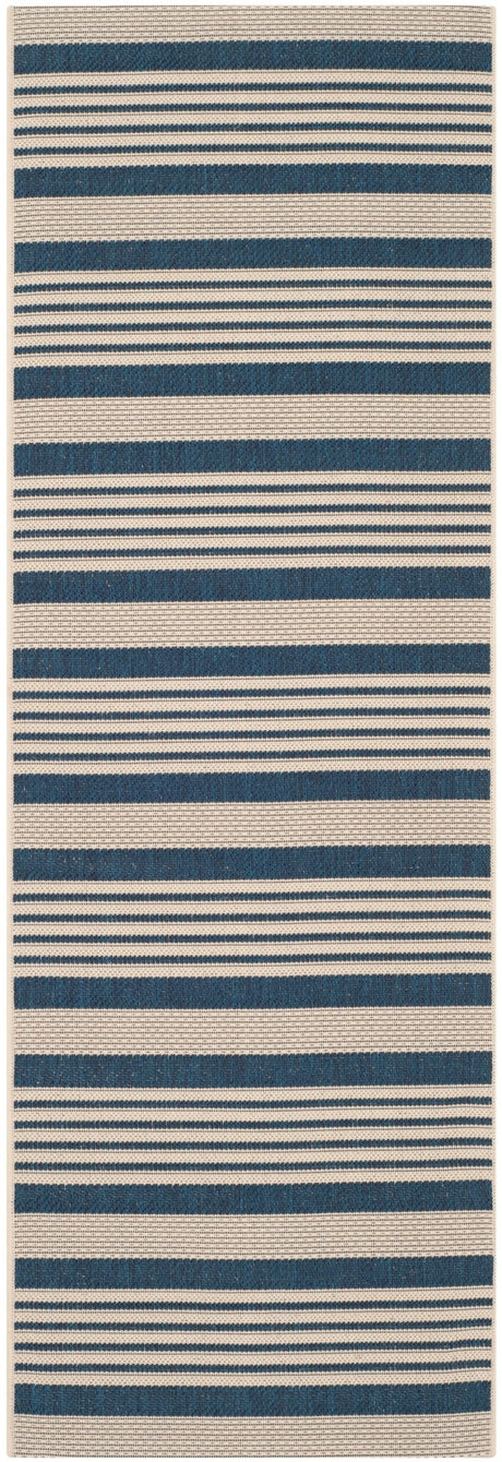 Safavieh Courtyard Cy6062 Navy/Beige Rug - Safavieh - cy6062 - 268 - 210