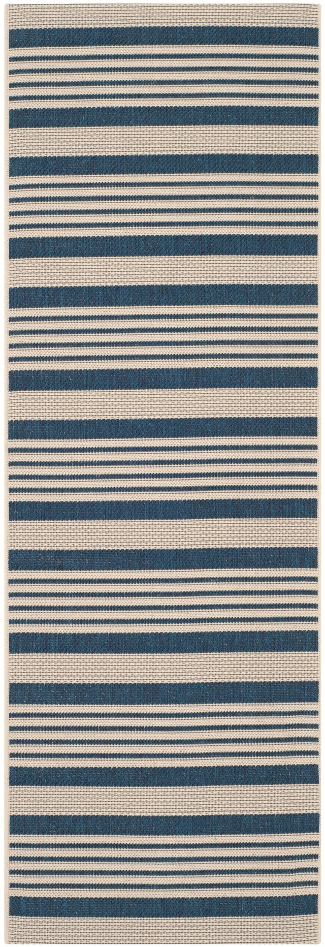 Safavieh Courtyard Cy6062 Navy/Beige Rug - Safavieh - cy6062 - 268 - 210