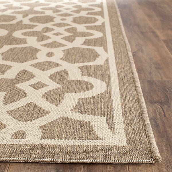 Safavieh Courtyard Cy6071 - 242 Mocha / Beige Rugs - Safavieh - cy6071 - 242 - 2
