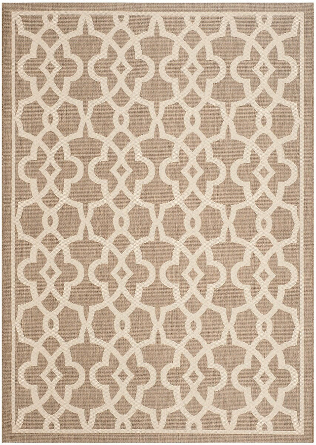Safavieh Courtyard Cy6071 - 242 Mocha / Beige Rugs - Safavieh - cy6071 - 242 - 2