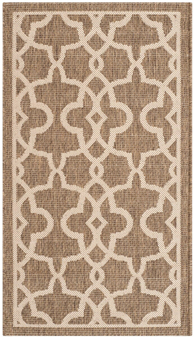 Safavieh Courtyard Cy6071 - 242 Mocha / Beige Rugs - Safavieh - cy6071 - 242 - 2