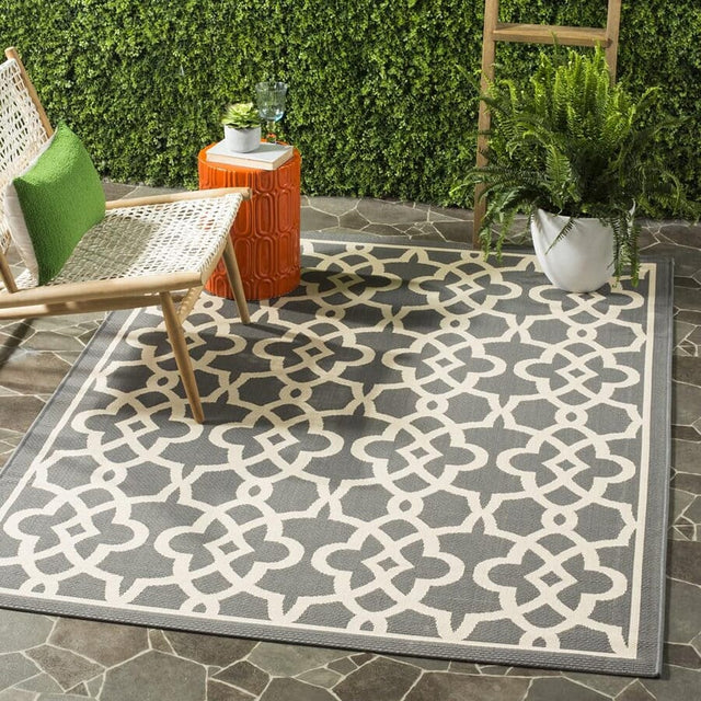 Safavieh Courtyard Cy6071 - 246 Grey / Beige Rugs - Safavieh - cy6071 - 246 - 2