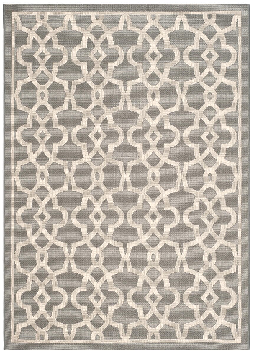 Safavieh Courtyard Cy6071 - 246 Grey / Beige Rugs - Safavieh - cy6071 - 246 - 2