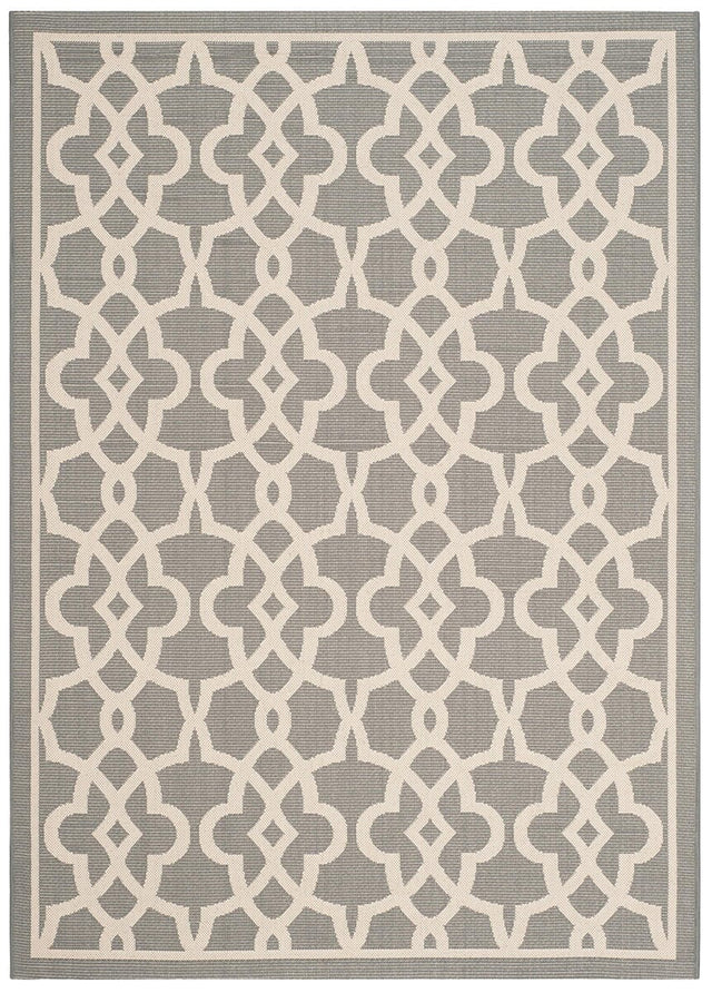 Safavieh Courtyard Cy6071 - 246 Grey / Beige Rugs - Safavieh - cy6071 - 246 - 2