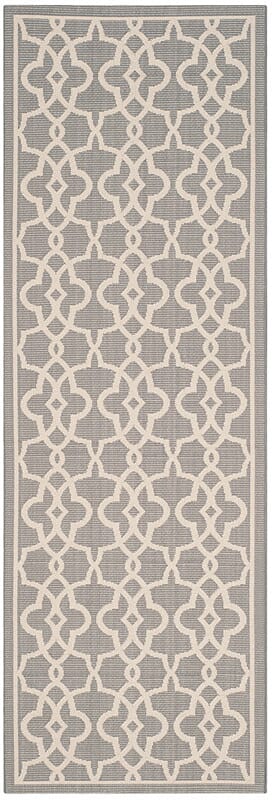 Safavieh Courtyard Cy6071 - 246 Grey / Beige Rugs - Safavieh - cy6071 - 246 - 38