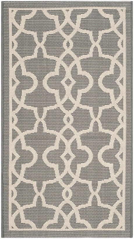 Safavieh Courtyard Cy6071 - 246 Grey / Beige Rugs - Safavieh - cy6071 - 246 - 38