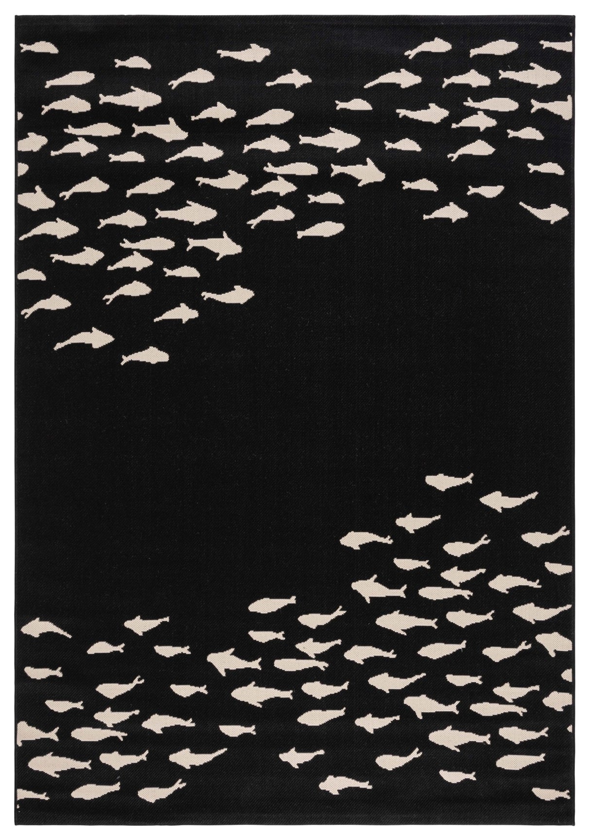 Safavieh Courtyard Cy6077 - 25621 Black/Beige Rug - Safavieh - cy6077 - 25621 - 5