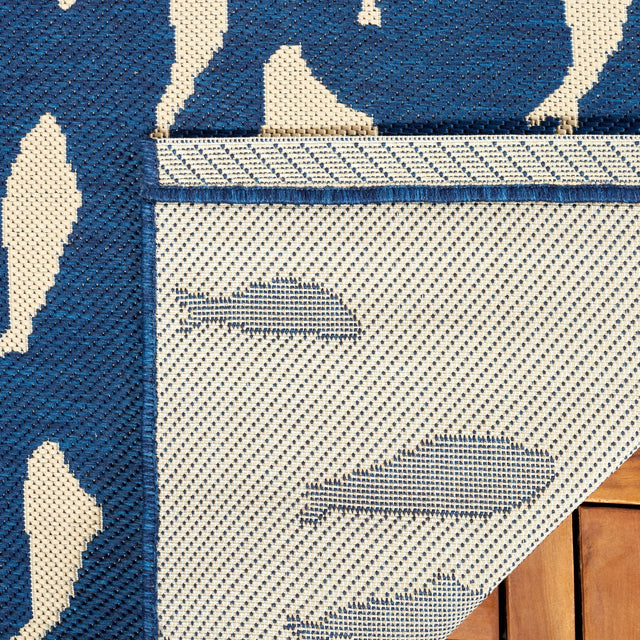 Safavieh Courtyard Cy6077 - 25821 Navy/Beige Rug - Safavieh - cy6077 - 25821 - 5