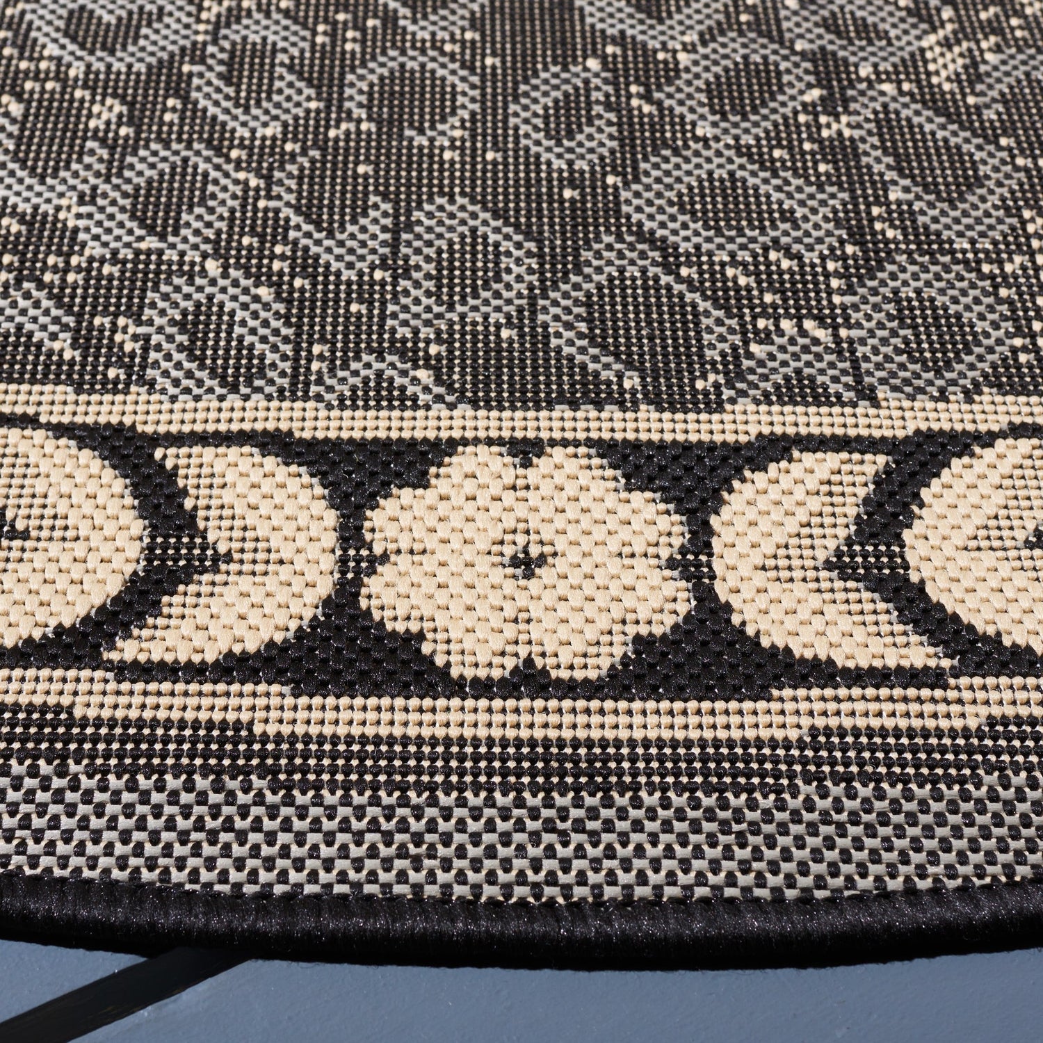 Safavieh Courtyard Cy6100 Grey/Black Rug - Safavieh - cy6100 - 25612 - 2