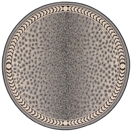 Safavieh Courtyard Cy6100 Grey/Black Rug - Safavieh - cy6100 - 25612 - 7r