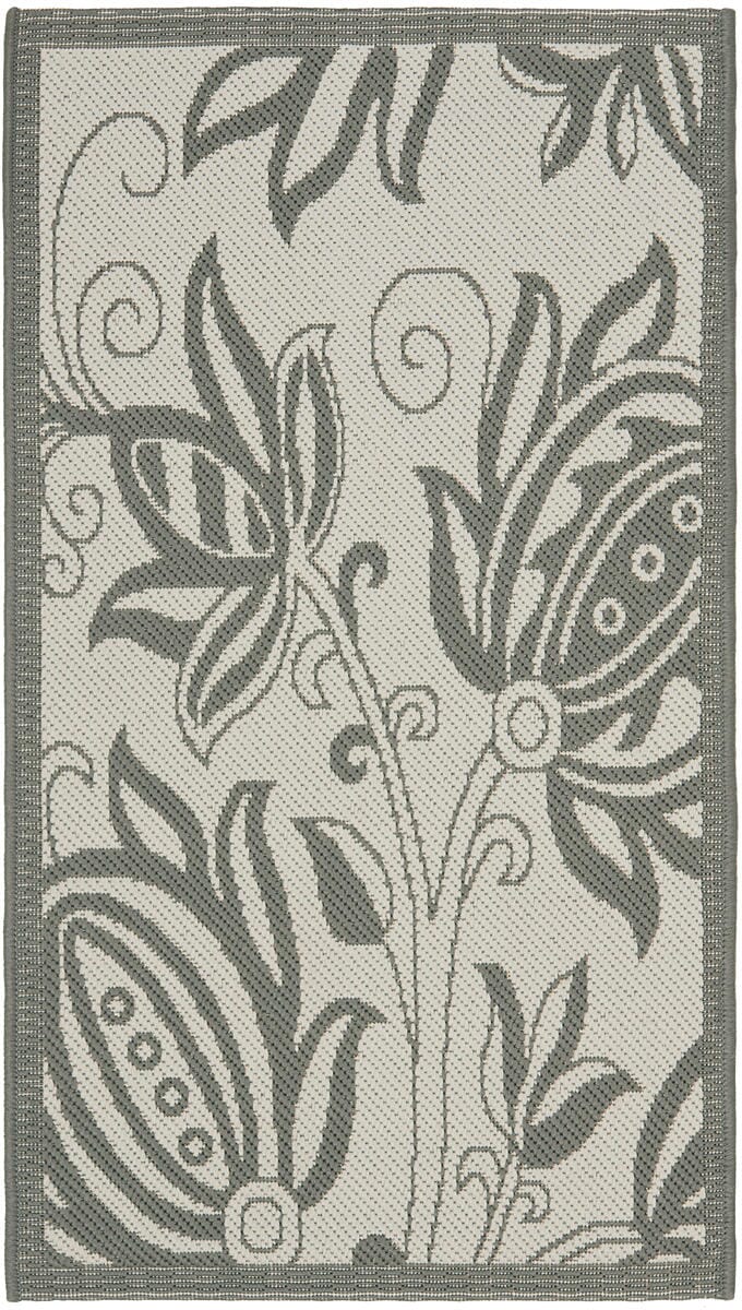 Safavieh Courtyard Cy6109 - 78 Light Grey / Anthracite Rugs - Safavieh - cy6109 - 78 - 7r