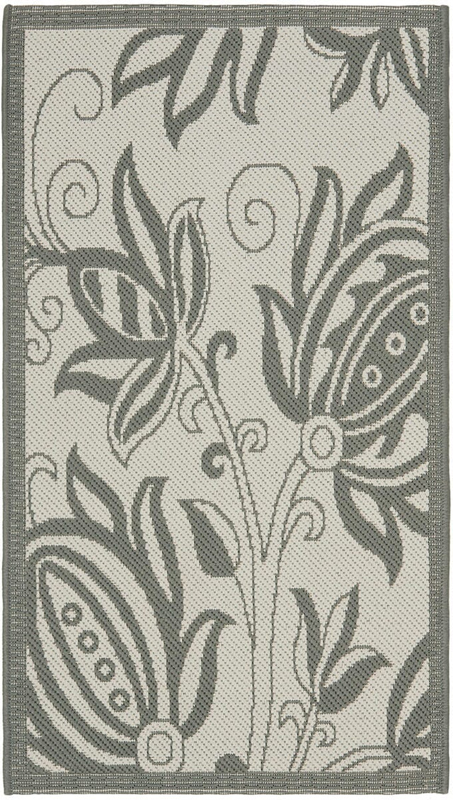 Safavieh Courtyard Cy6109 - 78 Light Grey / Anthracite Rugs - Safavieh - cy6109 - 78 - 7r