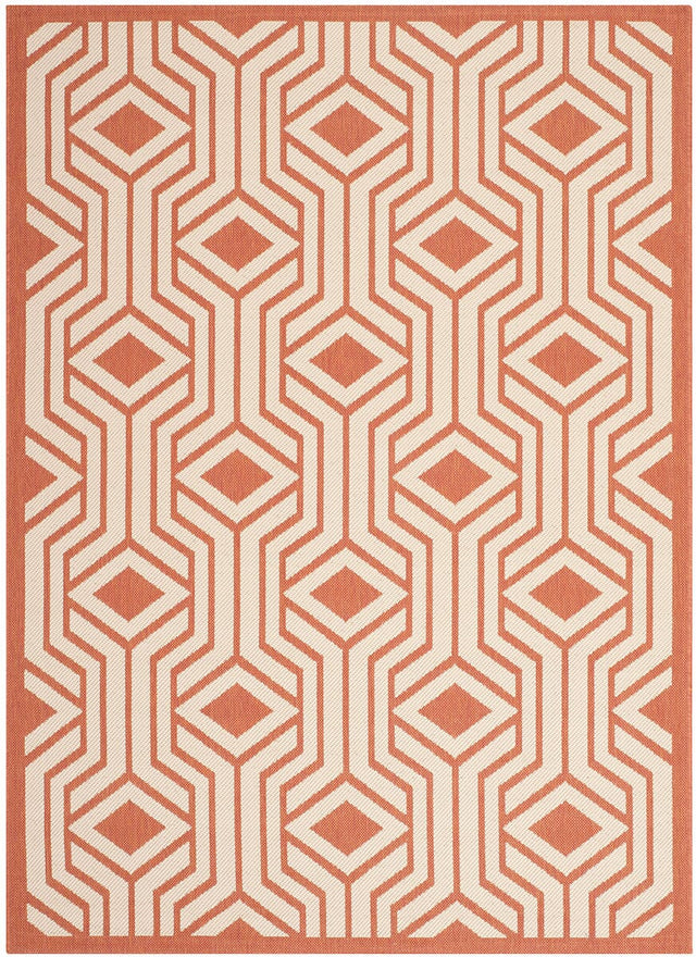 Safavieh Courtyard Cy6113 - 231 Beige / Terracotta Rugs - Safavieh - cy6113 - 231 - 2