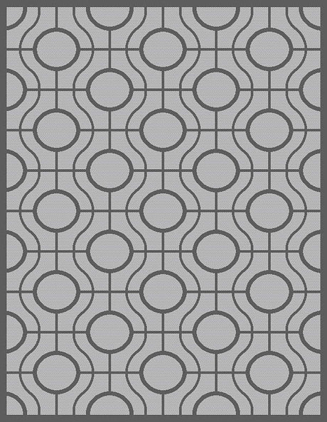 Safavieh Courtyard Cy6115 - 78 Light Grey / Anthracite Rugs - Safavieh - cy6115 - 78 - 2