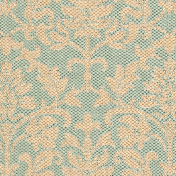 Safavieh Courtyard Cy6132 - 25 Aqua / Cream Rugs - Safavieh - cy6132 - 25 - 4