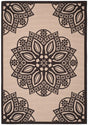 Safavieh Courtyard Cy6139 - 256 Beige / Black Rugs - Safavieh - cy6139 - 256 - 2