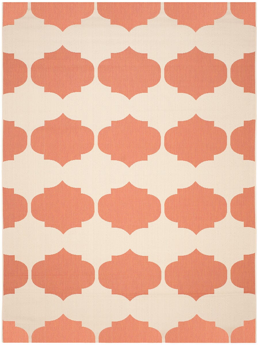Safavieh Courtyard Cy6162 - 231 Beige / Terracotta Rugs - Safavieh - cy6162 - 231 - 5r