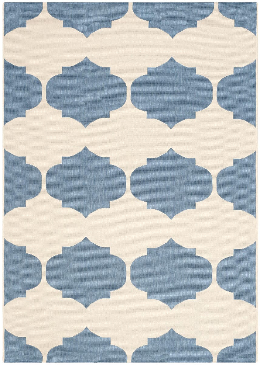 Safavieh Courtyard Cy6162 - 233 Beige / Blue Rugs - Safavieh - cy6162 - 233 - 2