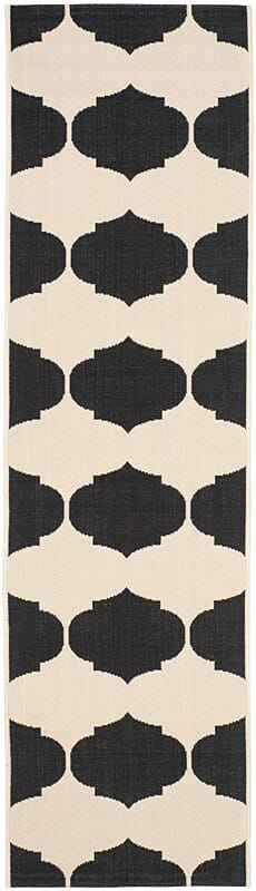 Safavieh Courtyard Cy6162 - 256 Beige / Black Rugs - Safavieh - cy6162 - 256 - 28
