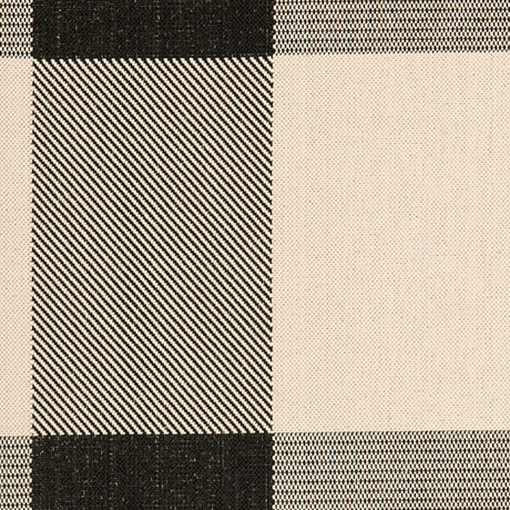 Safavieh Courtyard Cy6201 - 216 Black / Bone Rugs - Safavieh - cy6201 - 216 - 2