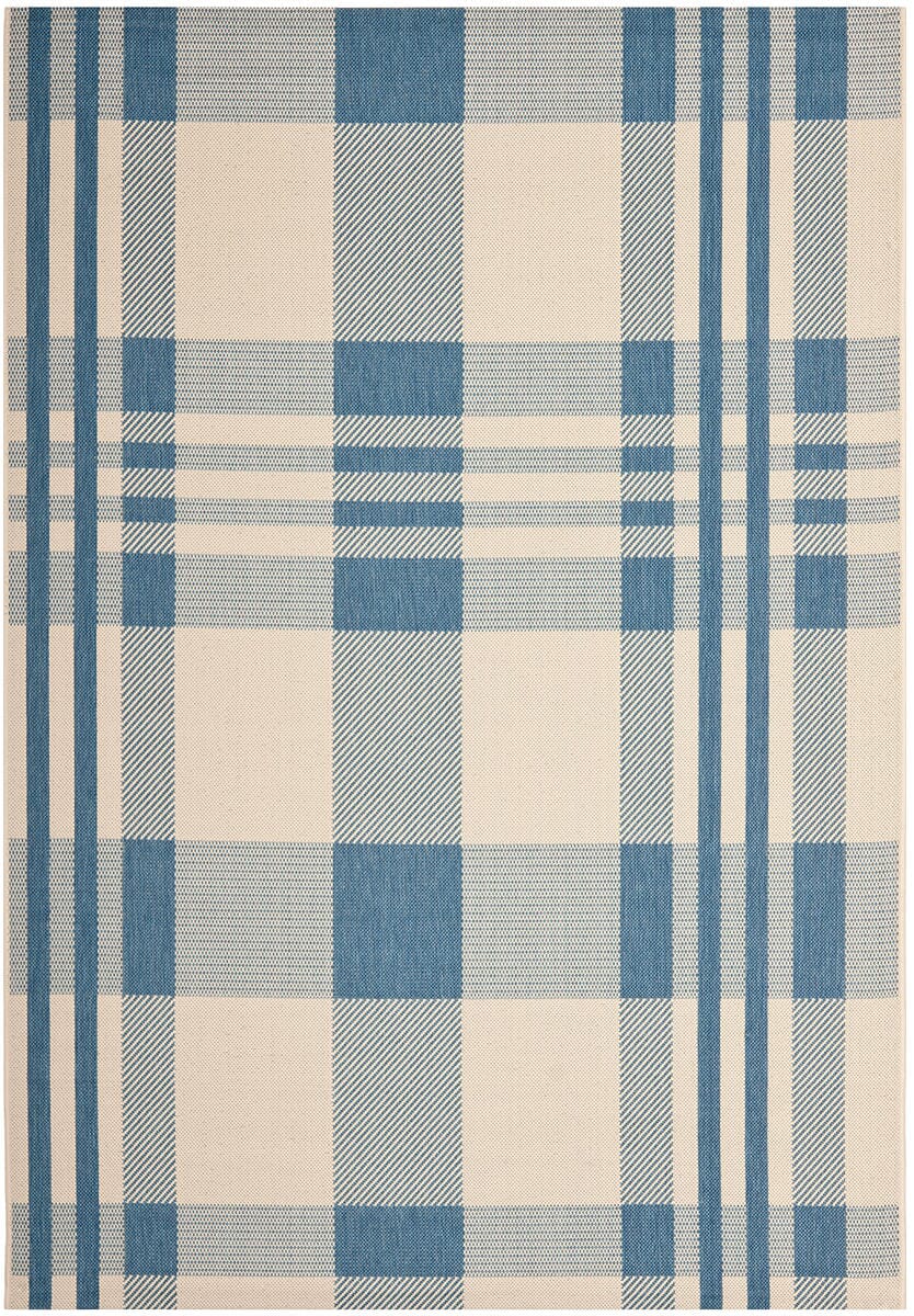 Safavieh Courtyard Cy6201 - 233 Beige / Blue Rugs - Safavieh - cy6201 - 233 - 2