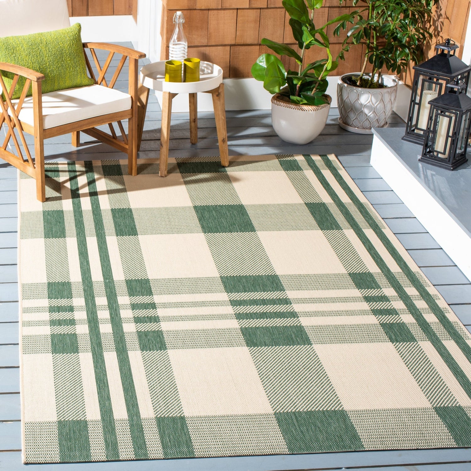 Safavieh Courtyard Cy6201 - 322 Green/Beige Rugs - Safavieh - cy6201 - 322 - 2