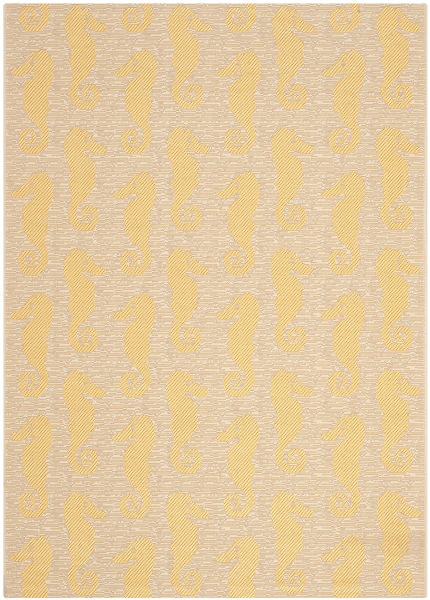 Safavieh Courtyard Cy6214 - 306 Beige / Yellow Rugs - Safavieh - cy6214 - 306 - 28
