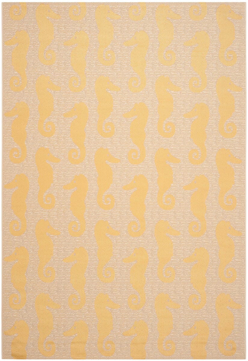Safavieh Courtyard Cy6214 - 306 Beige / Yellow Rugs - Safavieh - cy6214 - 306 - 4