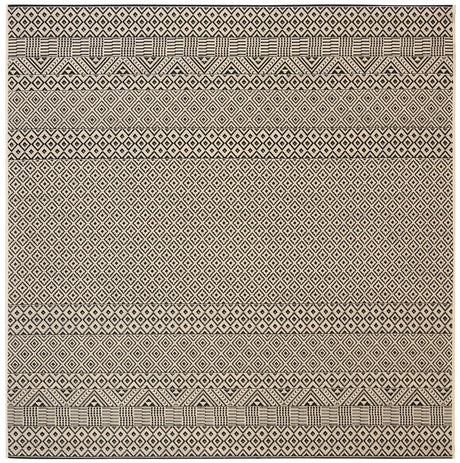 Safavieh Courtyard Cy6235 - 25612 Beige / Black Rugs - Safavieh - cy6235 - 25612 - 7sq