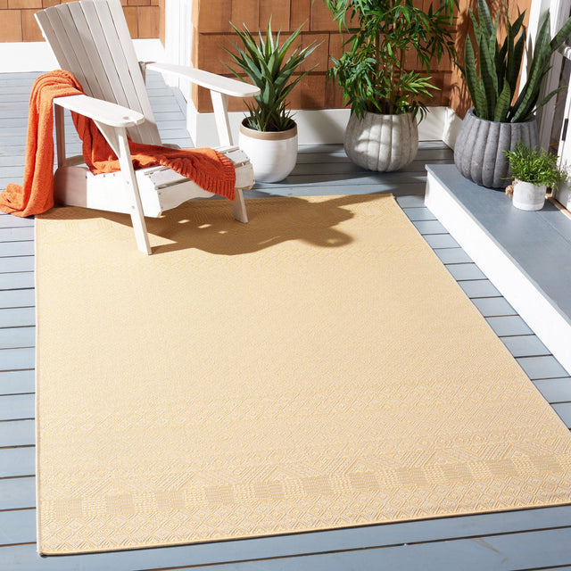 Safavieh Courtyard Cy6235 - 30612 Gold/Beige Rugs - Safavieh - cy6235 - 30612 - 2