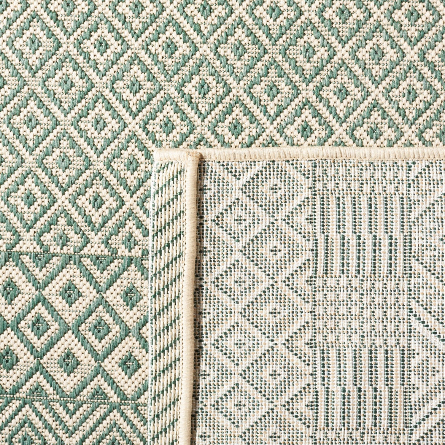 Safavieh Courtyard Cy6235 - 32212 Dark Green/Beige Rugs - Safavieh - cy6235 - 32212 - 2