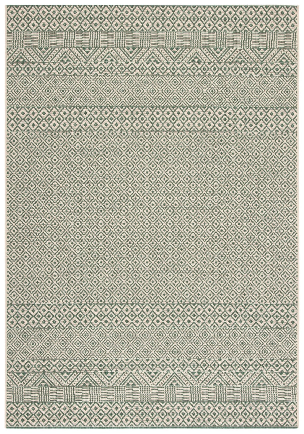 Safavieh Courtyard Cy6235 - 32212 Dark Green/Beige Rugs - Safavieh - cy6235 - 32212 - 2